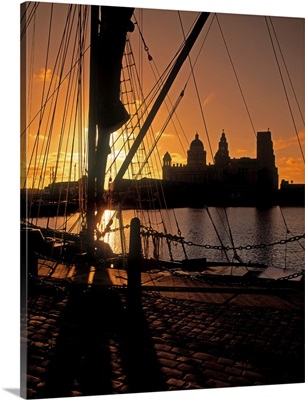 Liverpool, England, View From Albert Dock
