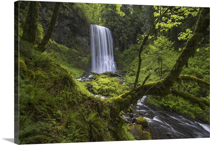 Lower Bridal Veil Falls, Oregon Wall Art, Canvas Prints, Framed Prints