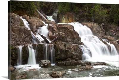 Lower Myra Falls, Strathcona Provincial Park, British Columbia, Canada