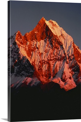 Machapuchare In The Annapurna Massif And Sanctuary Of Nepal, Gandaki Province, Nepal