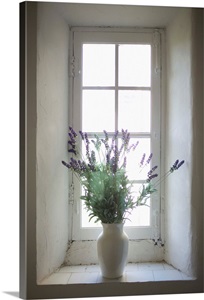 Mediterranean Coast In Provence, Lavender In A Vase, Southern France image thumbnail