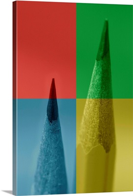 Multi Colored Pencils, Close-up