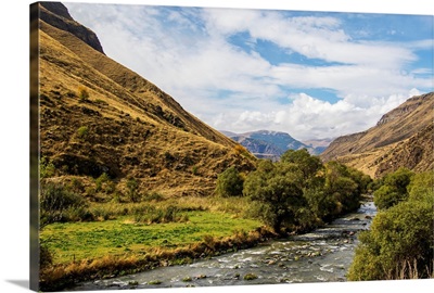 Paravani River, Meskhetii, Georgia
