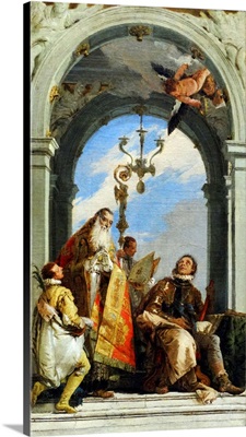 Saints Maximus And Oswald By Giovanni Battista Tiepolo, Dated 18th Century