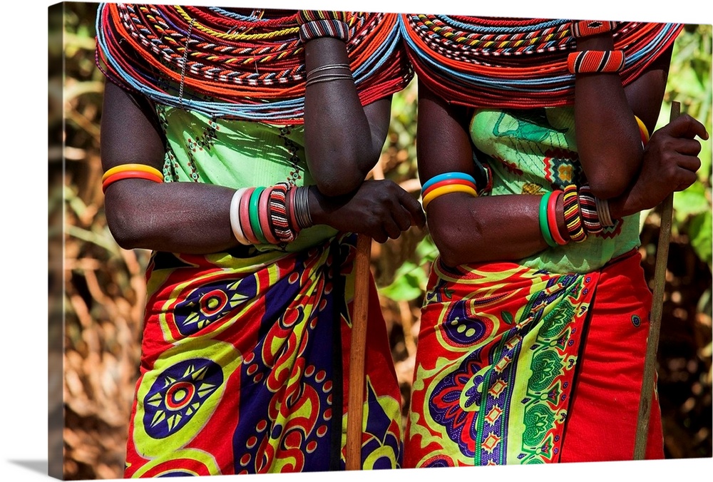 Samburu Women Dancing; Kenya