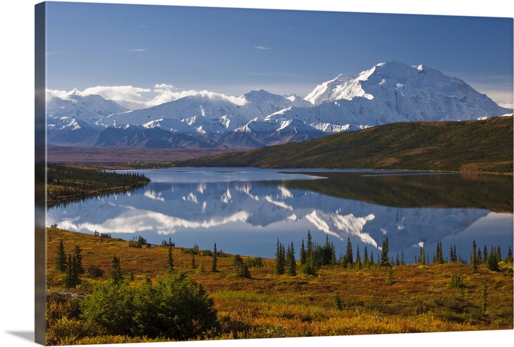 Alaska  Keychain Denali National Park 30% club only 30 percent ever see Mckinley 