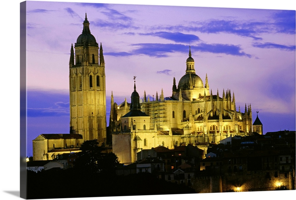 Segovia Cathedral, Segovia, Castile And Leon, Spain