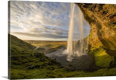 Seljandafoss, A Beautiful Waterfall Along The South Coast Of Iceland, Iceland