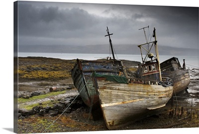 Shipwreck, Isle Of Mull, Scotland