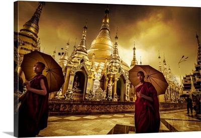 Shwedagon Temple, Yangoon, Myanmar