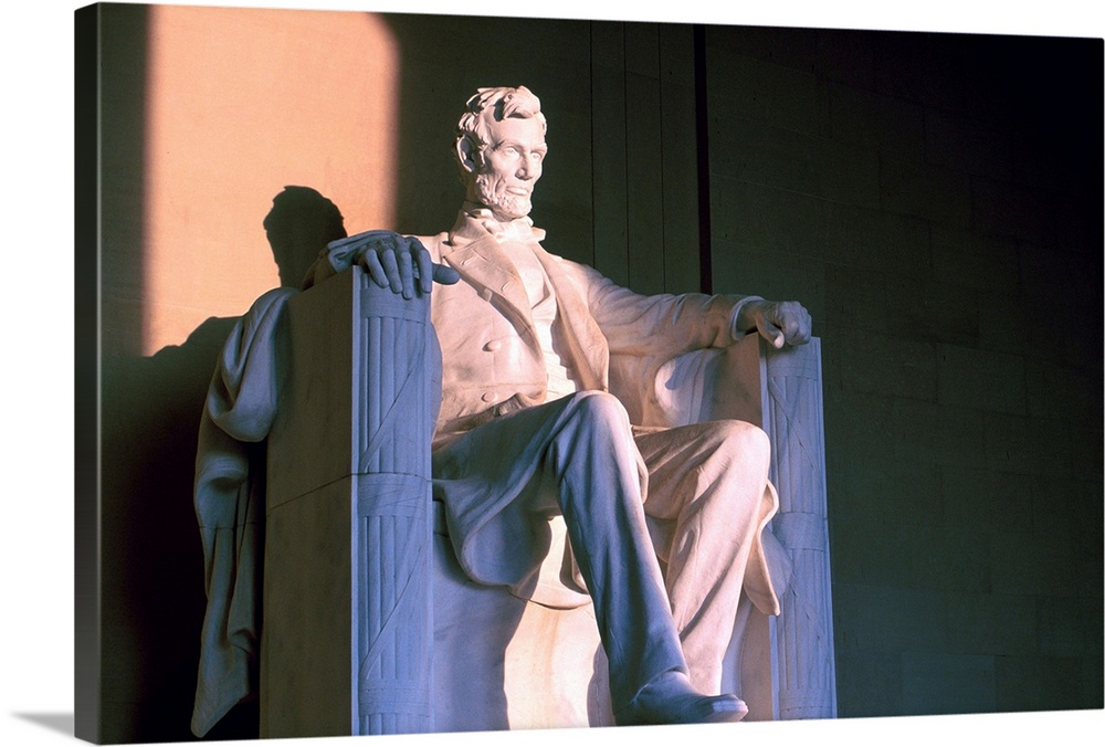 Sideview, Lincoln Memorial, Washington DC, USA