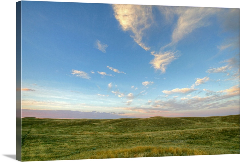 Sky At Sunset, Grasslands National Park, Saskatchewan, Canada