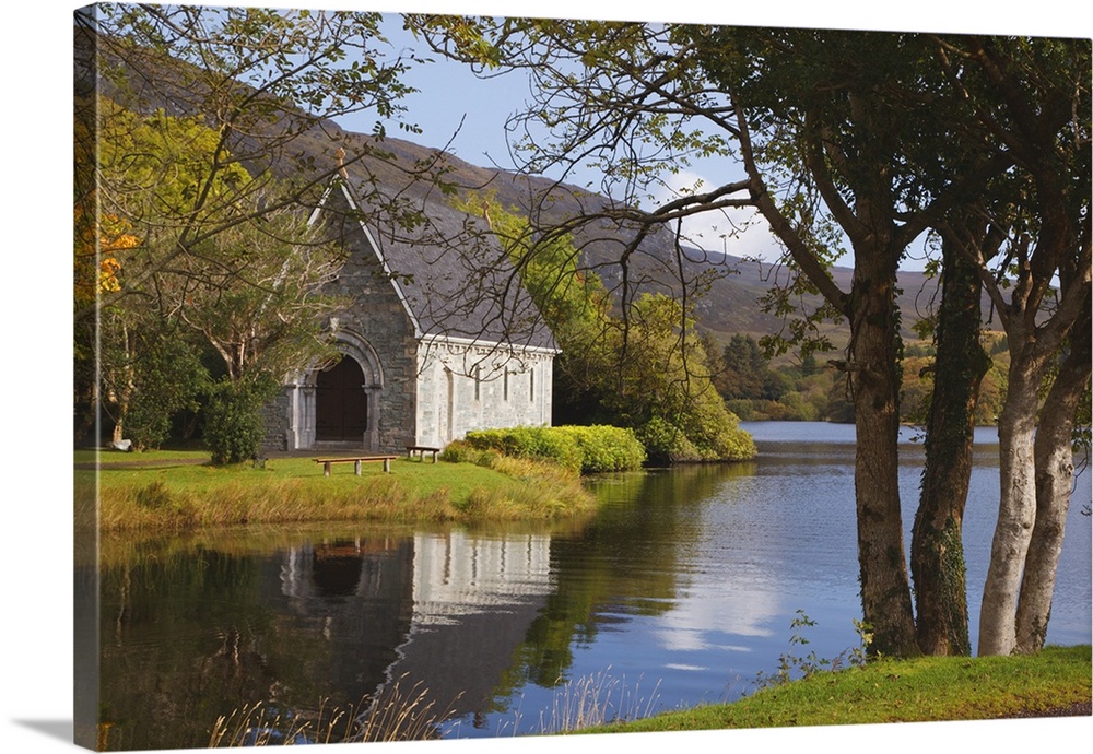 St. Finbarre's Oratory On Gougane Barra Lake; County Cork, Republic Of Ireland