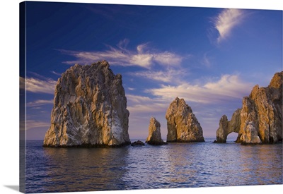 Sunrise On Land's End, Los Arcos Rock Formations