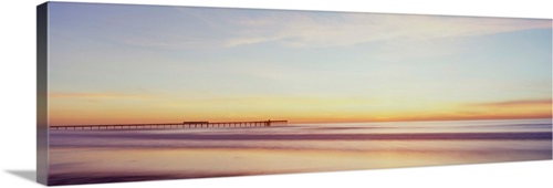 Sunset At Ocean Beach, San Diego, California | Great Big Canvas