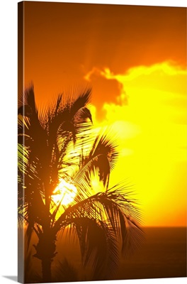 Sunset, Wailea, Maui, Hawaii, USA