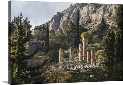 Temple Of Apollo, Delphi, Greece