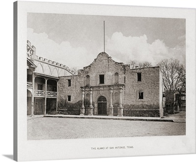 The Alamo At San Antonio, Texas, Published 1893