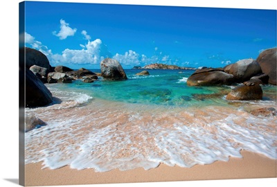 'The Baths' beach on Virgin Gorda, BVI; Virgin Gorda, British Virgin Islands