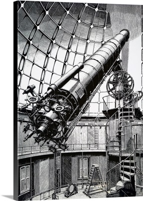 The Crossley Telescope At Lick Observatory, California, Dated 20th C.