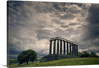 The National Monument Of Scotland On Calton Hill