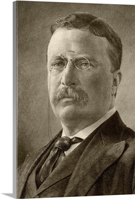 Theodore D. Roosevelt, 1858 To 1919. 26Th President Of The United States