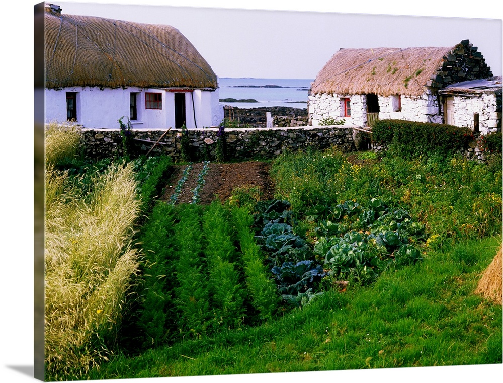 Traditional Cottages, Co Galway, Ireland
