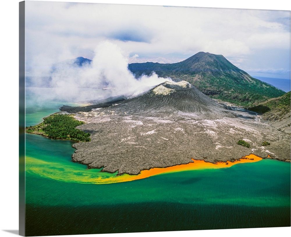 Tuvuavur Volcano, Rabaul, East New Britain, Papua New Guinea.