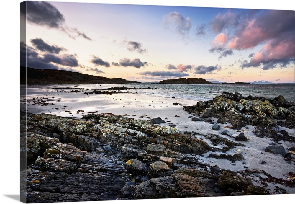 Uisken Beach, Ross of Mull, Isle of Mull, Argyll and Bute, Inner Hebrides, Scotland, UK