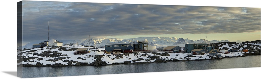 United States Antarctic Survey research buildings, Palmer Station.
