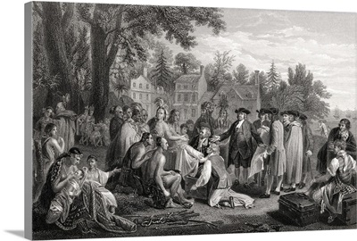 William Penn's Treaty With The Indians, 1682