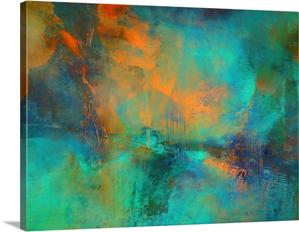 Iceland In The Golden Evening Light