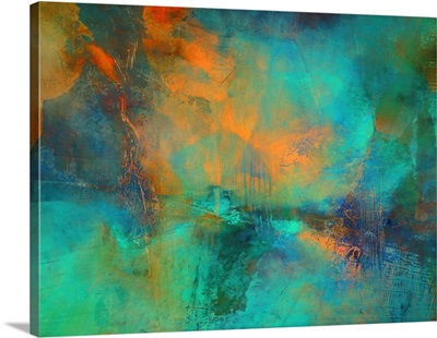 Iceland In The Golden Evening Light