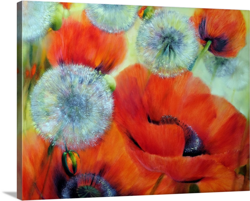 On A Warm Summer Day In The Meadow