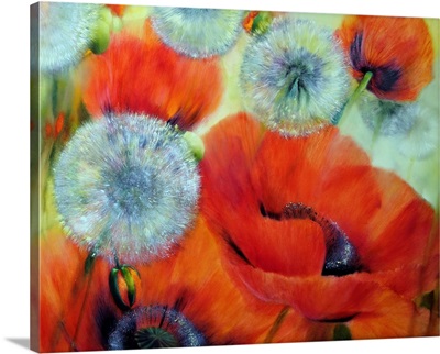 On A Warm Summer Day In The Meadow