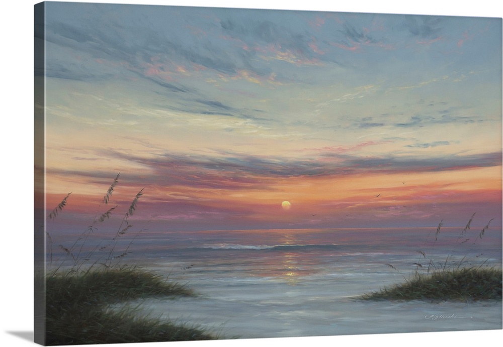 A Warm And Vibrant Sun