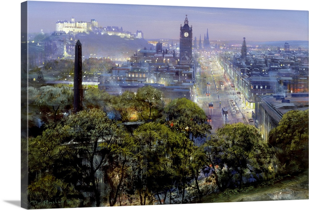 Edinburgh With Princes Street
