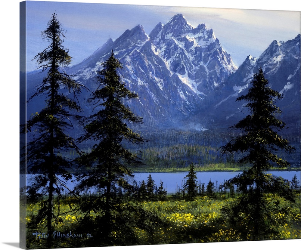 Grand Tetons Early Spring
