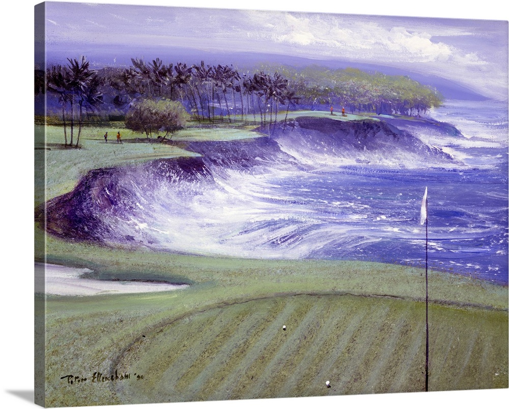 Third Hole At Mauna Kea