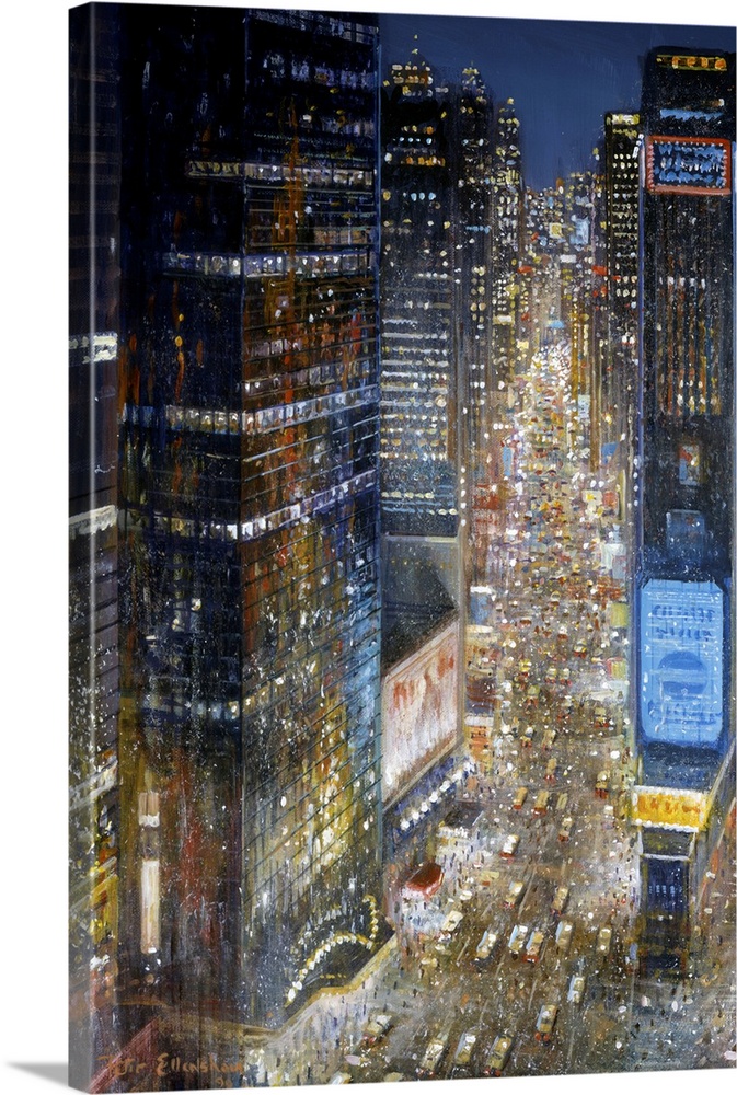 Times Square At Night