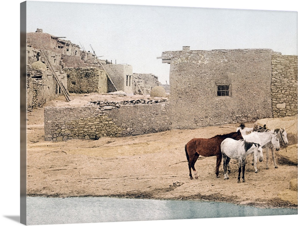 Acoma New Mexico Vintage Photograph