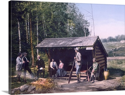 An Open Camp in the Adirondacks