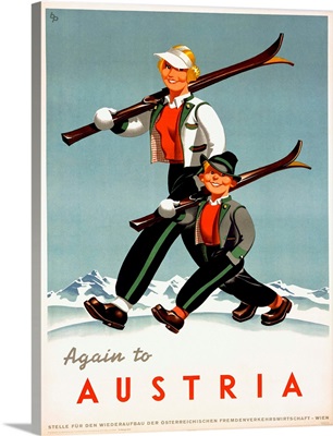 Austria, Vintage Poster