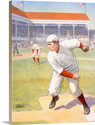 Baseball Player  American Chromolithograph