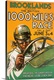 image thumbnail of Antique poster of a painting of a man driving a racing car with text advertising a race.