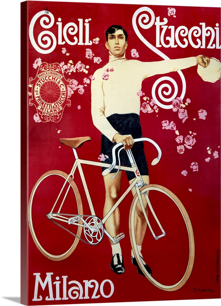 Italian Vintage Cycling Poster