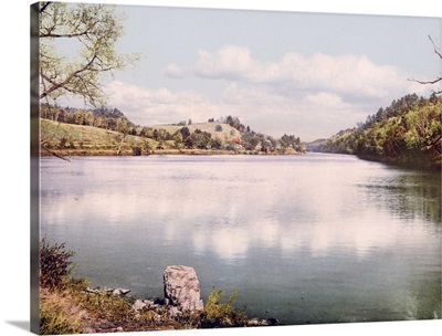 Connecticut River at Hanover New Hampshire Vintage Photograph