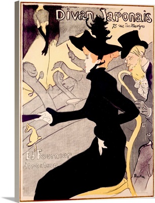 Divan Japonais, Vintage Poster, by Henri de Toulouse Lautrec