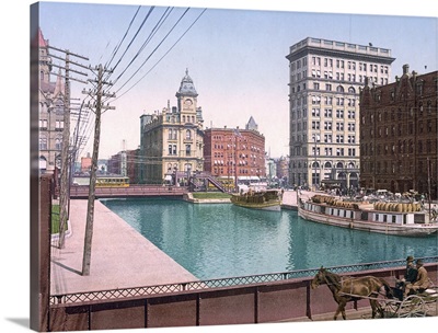 Erie Canal at Salina Street Syracuse