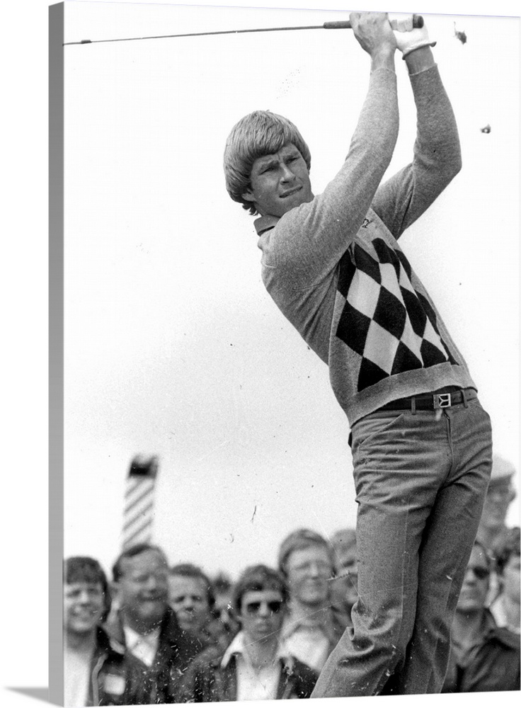 4th June 1981:  British golfer Nick Faldo
